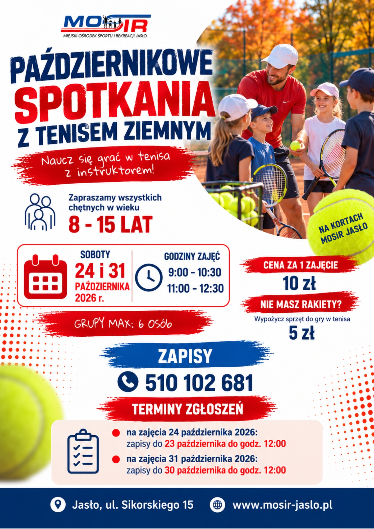 październikowe spotkania z tenisem 1