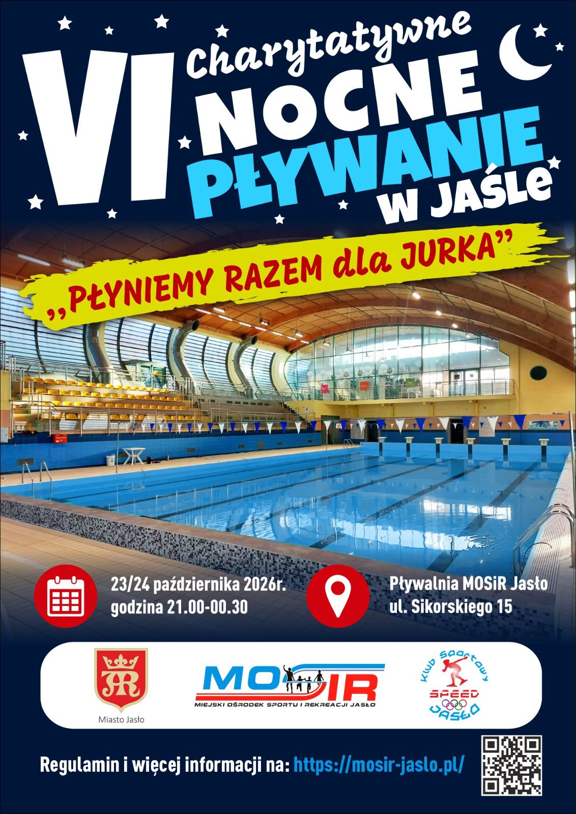 nocne pływanie dla Jurka